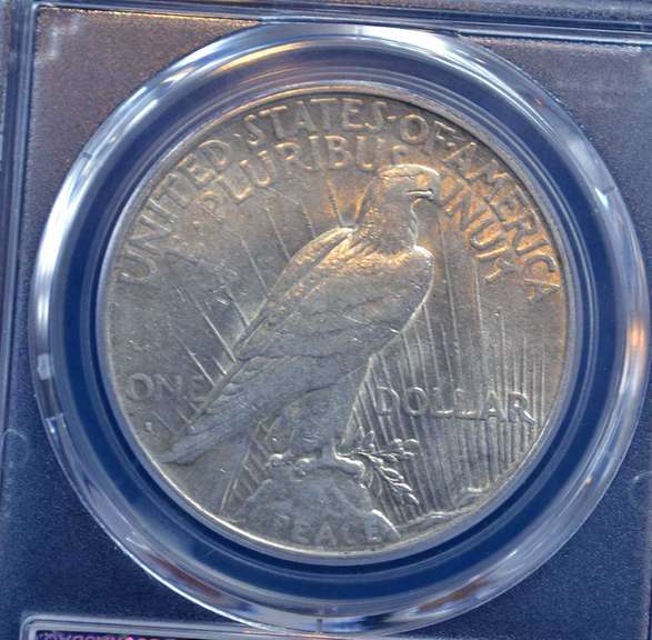 1934-S Peace Dollar PCGS AU58