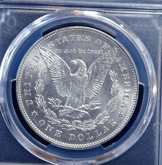 1878 7TF Morgan Dollar PCGS MS62 Reverse Of 1878