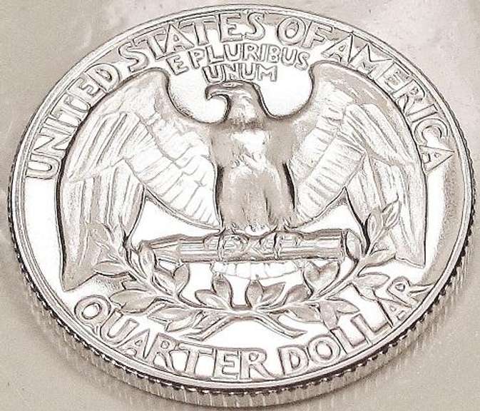 Gem Proof 1954 Washington Quarter!