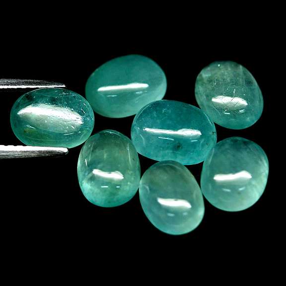 Stunning 9.84ct sea green Grandidierite set