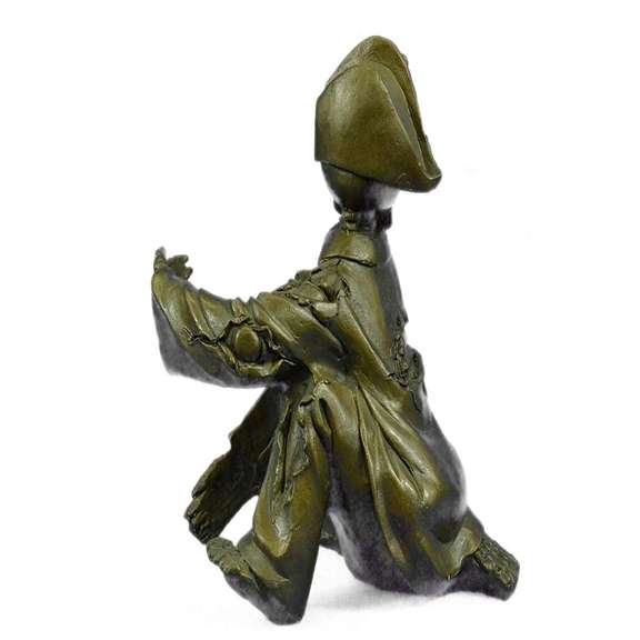 Hot Cast Pirate Skeleton Wine Holder Bronze Sculpture Statue Figurine Figural NR