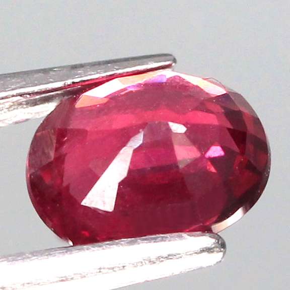 Untreated 1.12ct raspberry red Rhodolite Garnet