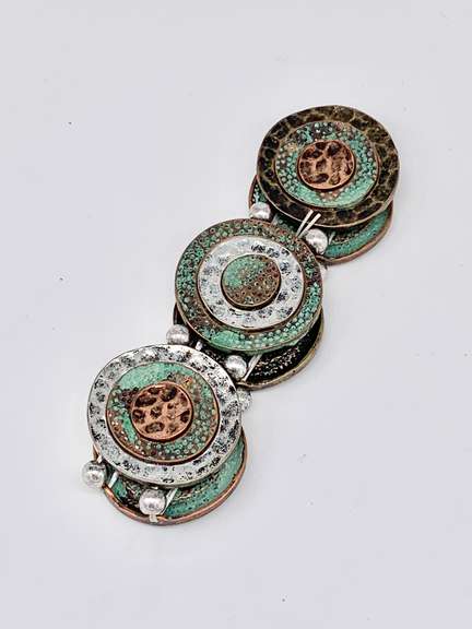 Vintage Estate Hand Painted Bracelet