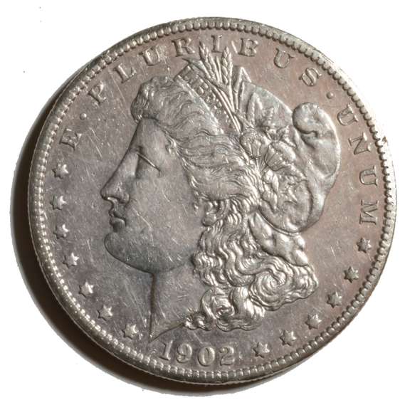 1902 S Unc Morgan Silver Dollar From a Near Complete Set
