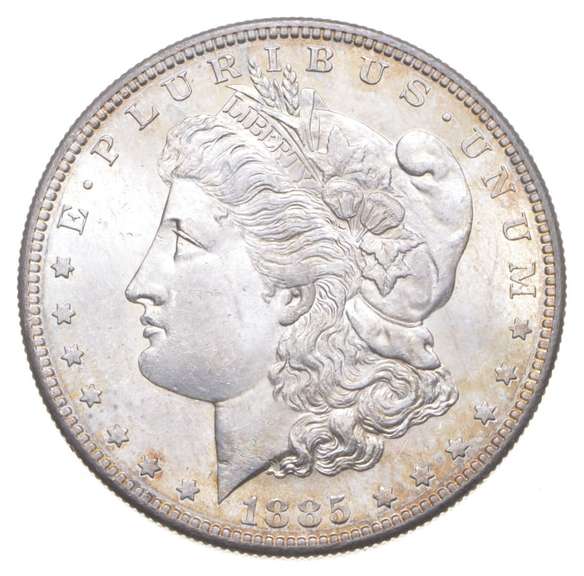 1885-S Morgan Silver Dollar