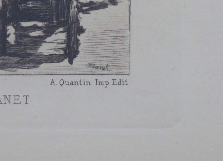 EDOUARD MANET PORT DE BORDEAUX 1910