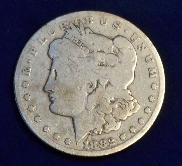 1882 CC Morgan Dollar Circulated.