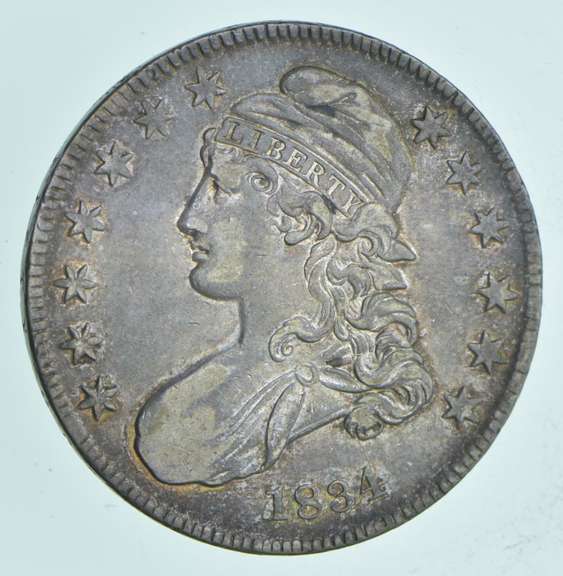 1834 Capped Bust Half Dollar