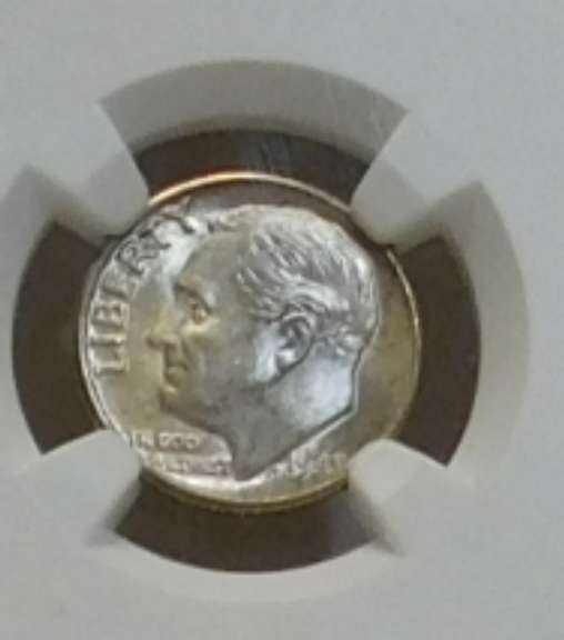 1949-D Roosevelt Dime NGC MS-66-FT
