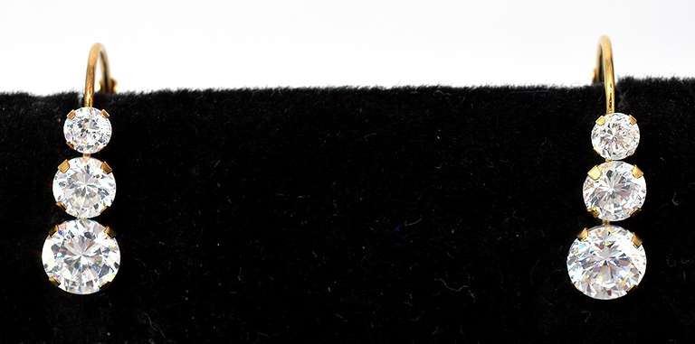 Dazzling CZ Earrings in 14KT