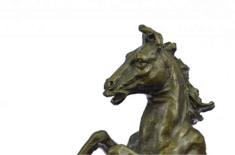 Excited Horse Bronze Sculpture