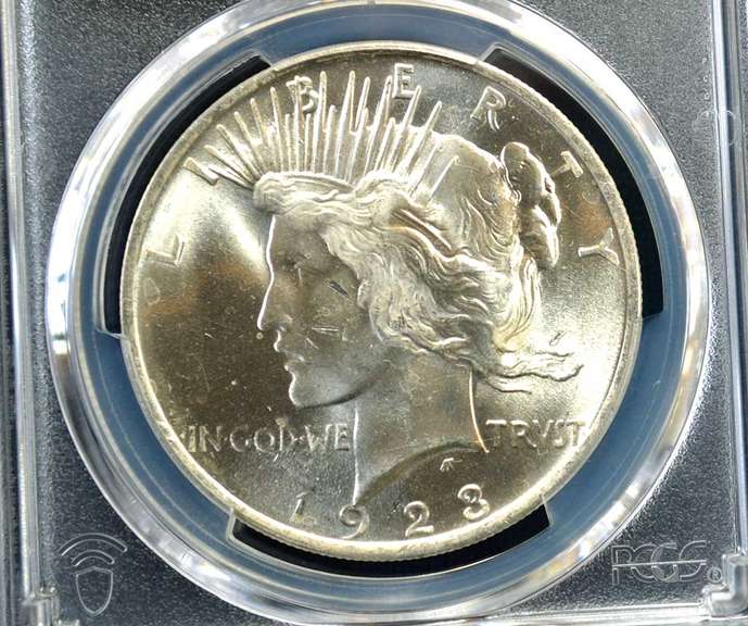 1923 Peace Dollar PCGS MS64