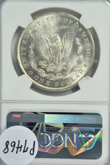 Blazing Gem BU 1899-O Morgan Silver Dollar. NGC MS65