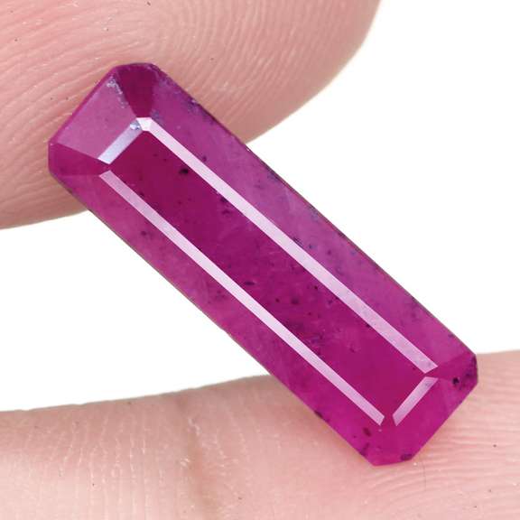 Eye catching 4.19ct violet pink unheated Ruby