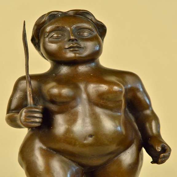Standing Angel Bronze Sculpture