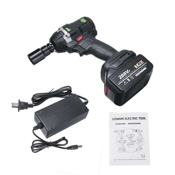 Brushless Cordless Electric Impact Wrench
