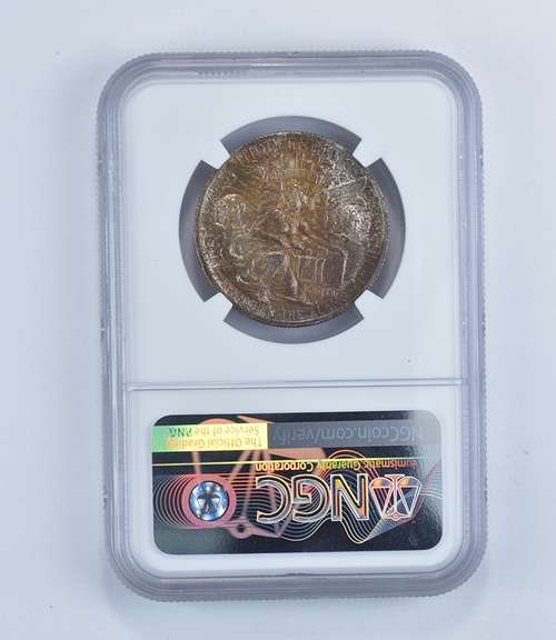 MS66+ 1935 Texas Independence Commemorative Half Dollar - Graded NGC