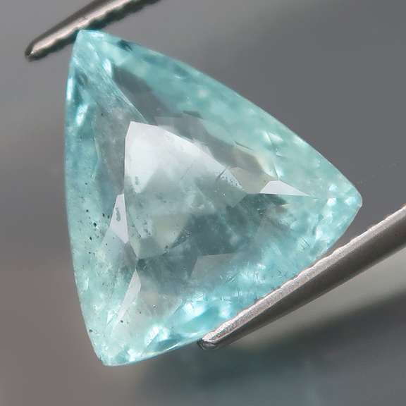 Fancy cut 7.80ct vivid sky blue Aquamarine