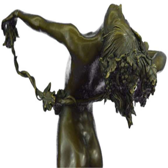 Nude Beauty Stretching Bronze Sculpture
