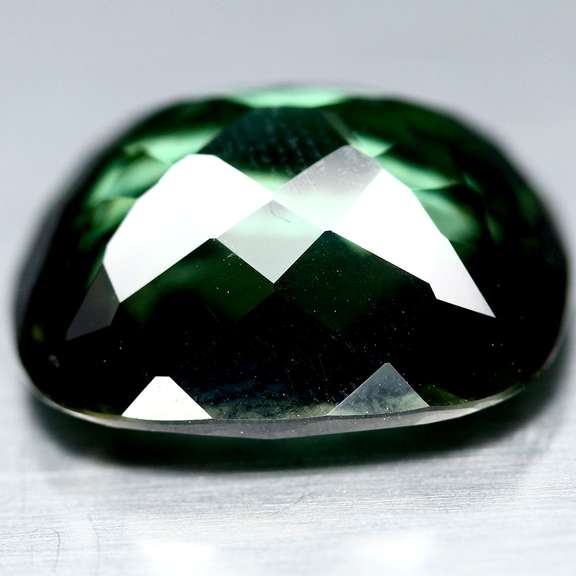 Stunning 24.26ct top green created Amethyst