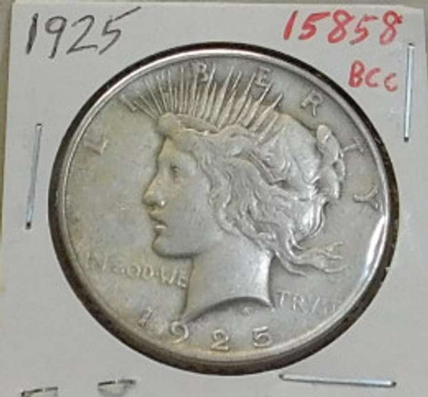 1925 Peace Dollar  circ.