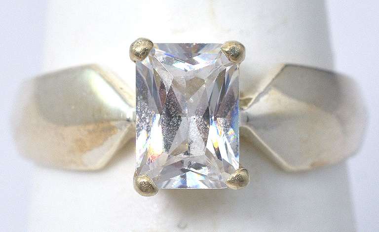 Sterling Silver & CZ Ring