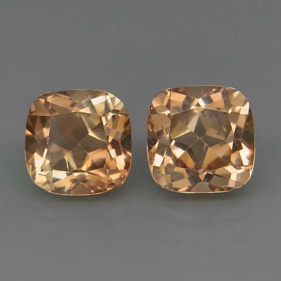 Beautifully matched 8ct Imperial Topaz pair