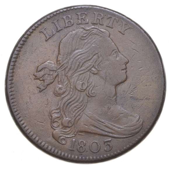 1803 Draped Bust Large Cent - Circulated