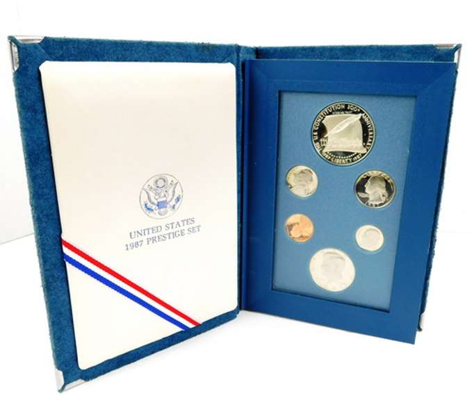 1987 U.S. Prestige 6 Coin Proof Set