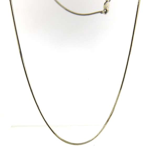 Italian Sterling Silver Chain Necklace