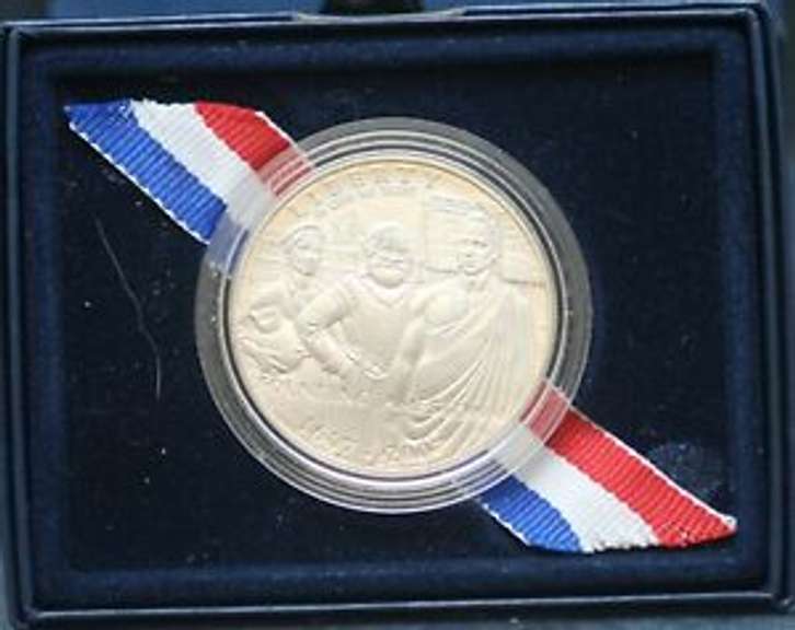 Jamestown 400th Anniversary  Commemorative  UNC Silver Dollar