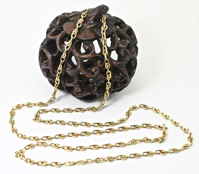 Uniquely Designed 14K 28" Link Necklace