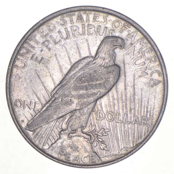 1927-D Peace Silver Dollar