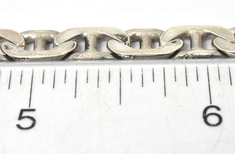 Thick Sterling Silver Necklace