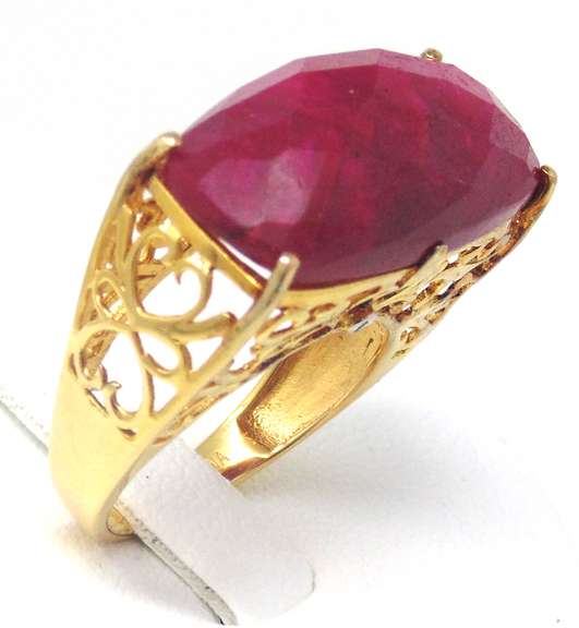 Sterling Silver Gemstone Ring