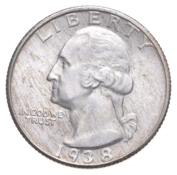 1938-S Washington Quarter