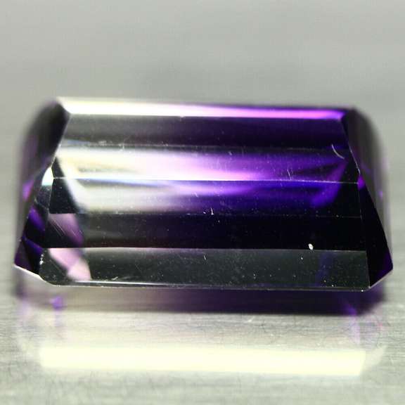 Beautiful 27.22ct top color created Ametrine