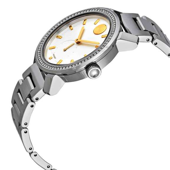 Movado Quartz Silver Dial  Watch