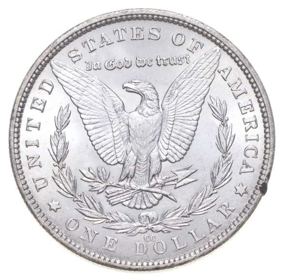 1882-CC Morgan Silver Dollar