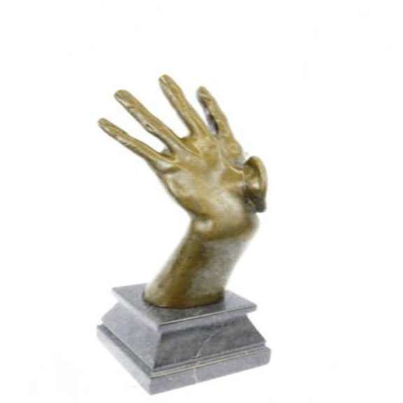 Walls Have Ears Bronze Sculpture