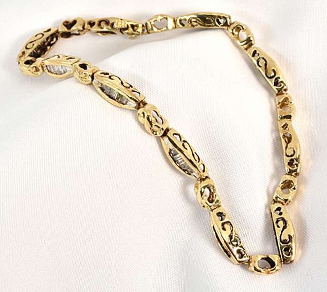 Baguette Diamond Bracelet