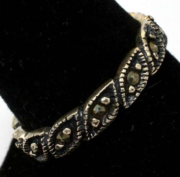Sterling Silver Marcasite Ring