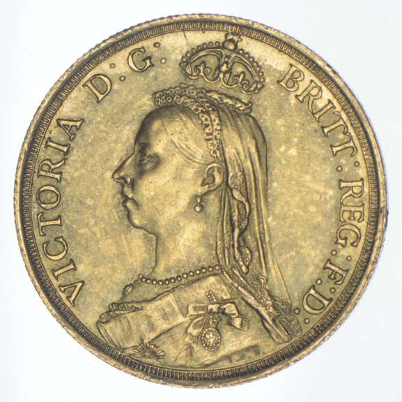 1887 United Kingdom Gold Crown - Victoria