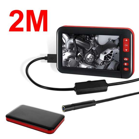 2M 4.3 inch 1080P 8 LED Inspection Camera