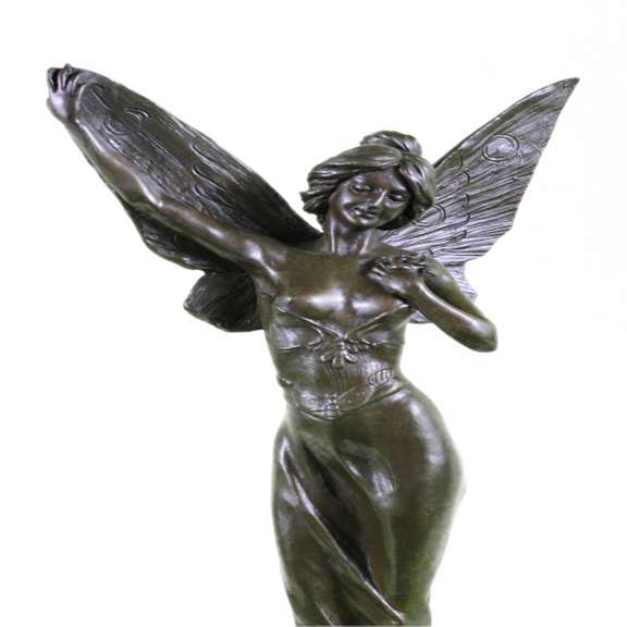 Fairy Butterfly Angel Bronze Sculpture