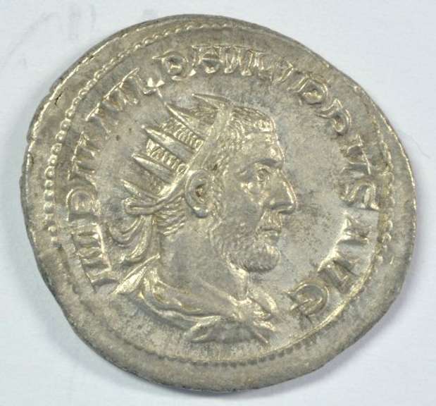 High end Roman Silver Ancient of Philip I, 244-249 AD