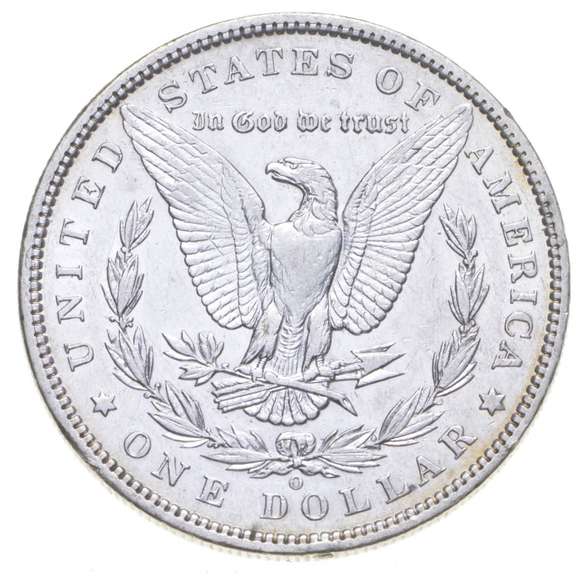 1895-O Morgan Silver Dollar