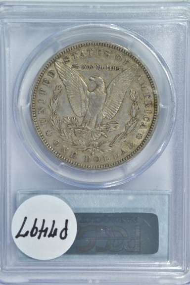Scarce PCGS AU50 1886-S Morgan Silver Dollar