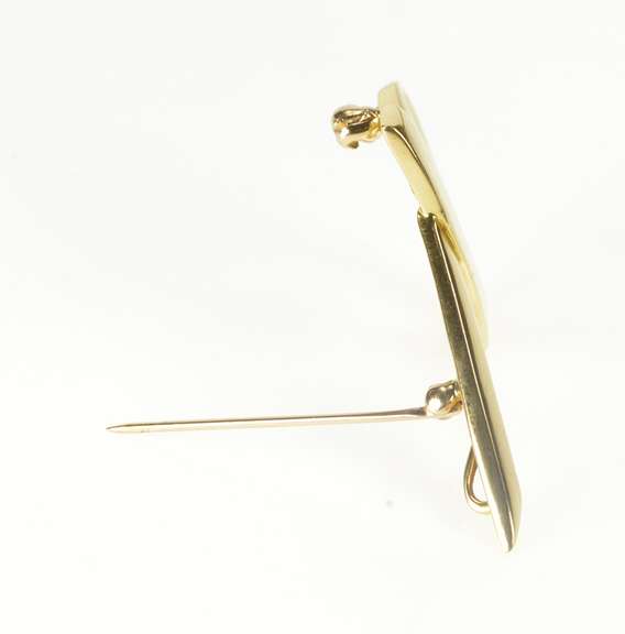 18K Yellow Gold Tiffany & Co. Paloma Picasso Loop Ribbon Pin/Brooch