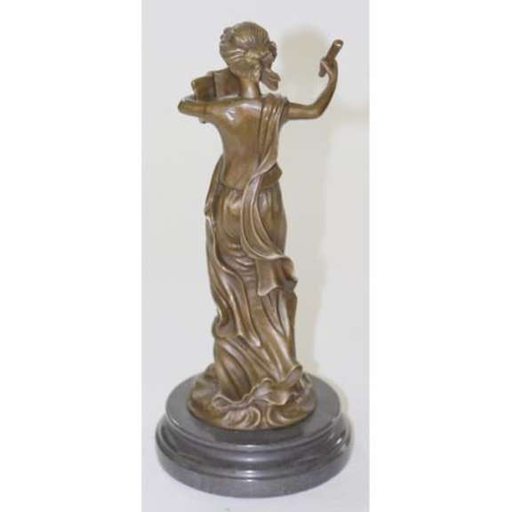 Greek goddess of Wisdom Athena Bronze Sculpture
